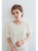 透けるグレージュショート 【五反田 Lino】
