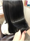 Aujuaトリートメントで艶髪に