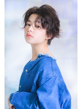 ネオリーブカフ 鶴ヶ峰店(Neolive caff) Neolive/美シルエットで柔らかいショートスタイル