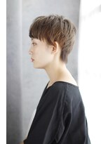 シュシュット(chouchoute)&nbsp;吉祥寺3分/マニッシュ美髪ネイビーカラーバターフレンチボブ/076