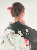 着付けヘアセット☆