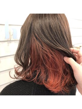 ノアエクレ 銀座(noah ecle) *インナーカラーオレンジ*