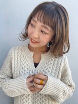 【GARDEN荒井夏海】ふんわり大人可愛い小顔ボブ