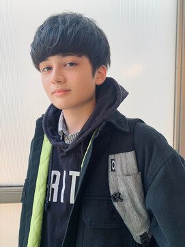 バイフィフス 原宿/表参道(by fifth) ◇マッシュショート 坂口健太郎 くせ毛風パーマ ベリーショート