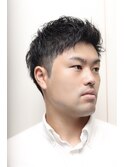 【ヨシザワ人形町】刈り上げツーブロック爽やかアップバンク