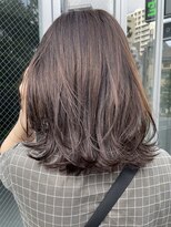 サク(Sac.)&nbsp;透明感カラー　ベージュカラー　恵比寿　Sac.栃木優佑