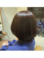 ウルカ 川口店(ulQua) ココアベージュボブウルフグレージュカラー