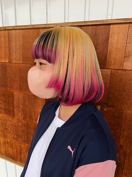 アンチ(ANTI) グラデーション×ピンク