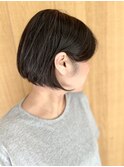 30代/40代/50代/60代【名古屋actif】前下がりボブ/ショートヘア
