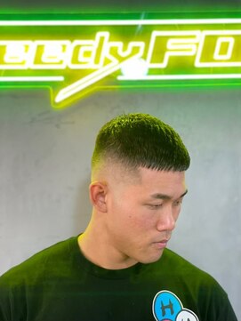 グリーディーフォックス 三軒茶屋(GreedyFOX) 波巻き/マッシュパーマ/ウルフ/ハイライト<理容室>三軒茶屋