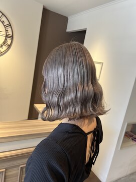 ヘアースタジオ エフ(Hair studio f) ミルクティーグレージュ