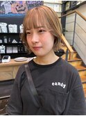 ベージュボブ