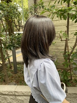 スノードロップ 高円寺店(Snowdrop) 前髪/マチルダボブ/ピンクベージュ/インナーグレージュ/高円寺