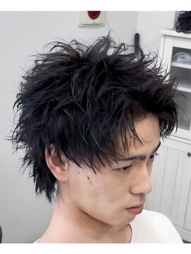 バース バイ ハピネス(BIRTH by happiness) ツイストスパイラルパーマツイストパーマメンズマッシュパーマ