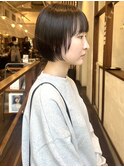 【丸みショート】骨格・髪質を見極めてカットします!