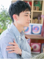 カバーヘア ブリス 戸田公園西口店(COVER HAIR bliss)&nbsp;爽やか黒髪マッシュ小顔束感カットc5戸田公園20代30代40代