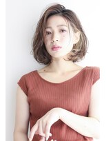 ルー(Luu)&nbsp;ナチュラルワンカールボブシースルーバング神戸/東灘/住吉/御影/