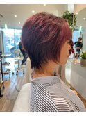 動きショート◎ピンク