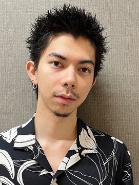 アイズ 海老名(AIZU) スパイキーショート メンズカット メンズパーマ メンズショート