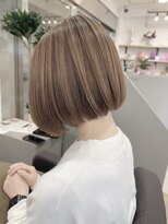 ジエクト アイロ(The Ect ilo)&nbsp;ぱつっとボブ♪20代30代40代おすすめヘアスタイル