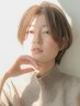 【＊白髪染め剥がし＊】全体ケアブリーチ+透明感カラーで脱白髪染め♪+カット