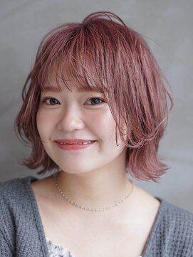 ワン 辻堂(one) オリーブベージュ/ウェットヘア /レイヤーカット/辻堂