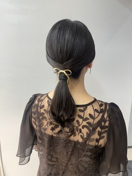 ヴェイン 渋谷(vain) 10代20代30代◎タイトシンプルポニー