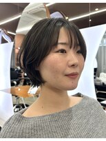 ボヌール オオサカ(Bonheur OSAKA) ボブに飽きてしまった方！レイヤーボブお顔周りスッキリ