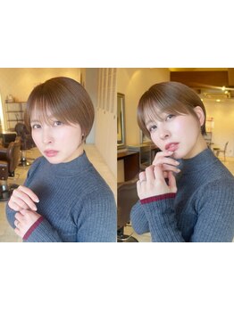 《学生から社会人まで◎》360度綺麗なシルエットのショートヘアをご提案！［藤枝／静岡］