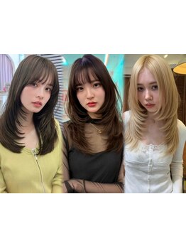 ナチュラルな美しさと小顔見せを両立。韓国風レイヤーカットで品よく垢抜け◎[大宮/大宮駅]