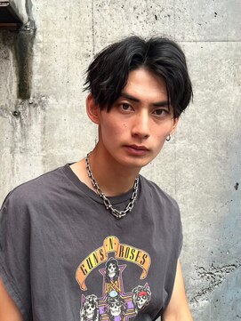 ミエルヘアーエスト 新宿店(mielhair est) センターパート☆メンズパーマ　【新宿】