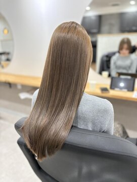 ナウアズ(now as.) 大人気ブリーチなしWカラー/オリーブベージュ【樋富】【明石駅】