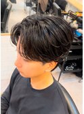 ショートセンターパート