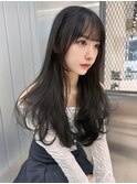 ブルーブラック/ワイドバング/美髪のススメ/外ハネボブ/北九州/