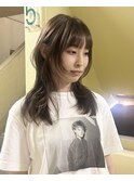 くびれヘア/アプリコットオレンジ/ハイライトカラー/栄/名古屋