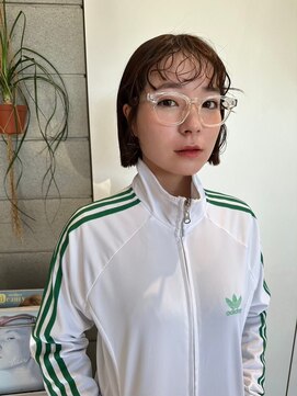 リンネ(Lin'ne) タイトミニボブ×前髪パーマはかわいい！！