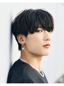 カインド 南青山(hair&make up KIND) メンズマッシュ黒髪韓国外苑前KIND men's