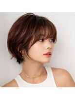 モンド ヘアクリエーション 和田店(monde hair creation)&nbsp;【monde】丸みショート×美シルエット×シースルーバング