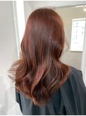 桑名ロングレイヤーカットハッシュカット透明感カラー重めロング