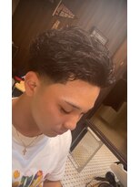 Barber shop RAIzE 四街道【ライズ ヨツカイドウ】 テーパーフェード×パーマ