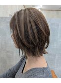 白髪ぼかし／ハイライト/レイヤー/ベージュ系