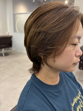 ルート バイ パルタージュ 大宮駅東口店(Root by PaRtage) ウルフ/マッシュウルフ/イエローベージュ