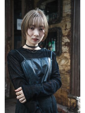 ミルクティベージュショート