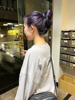 フィックスヘアー 梅田店(FIX-hair) パープルカラー