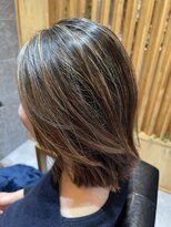 トゥーリ 長崎浜口店(tuuli)&nbsp;髪質改善のケアで艶々のハイライト