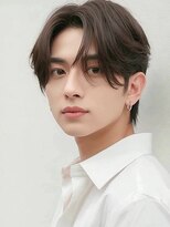 カバーヘア ブリス 志木南口駅前店(COVER HAIR bliss)&nbsp;リバースセンターパート/韓国ヘア/大人メンズパーマp志木