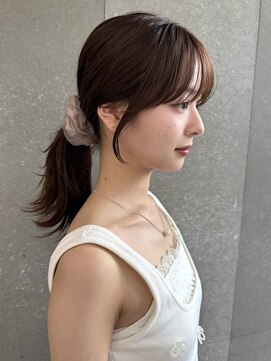 ロンドシエル 横浜(Lond ciel) オリーブグレー/ブリーチなし/マロンベージュ/黒髪/小顔/横浜