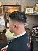 MEN’S HAIR/サーフカール/刈り上げセンターパート/印西