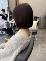 コク 千葉駅西口(COQU)&nbsp;タッセルボブ/ボルドー/千葉【積田佳奈】