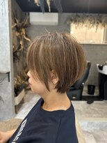 ナロ(NARO) 【小顔似合わせカット】30代40代50代ショートボブ/ボブ/髪質改善